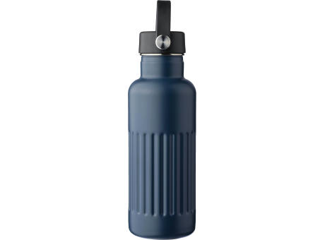 Recycelte doppelwandige Trinkflasche aus Edelstahl (500 ml), Lior Werbeartikel