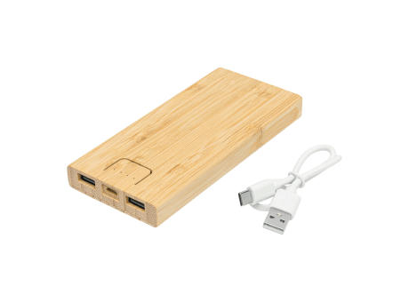 BAMBOO ENERGY - Powerbank Werbeartikel