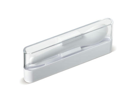 Lunchbesteck mit Box Werbeartikel