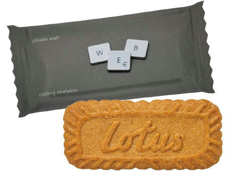 Product image Karamellkeks, ca. 8g, Flowpack Werbeartikel