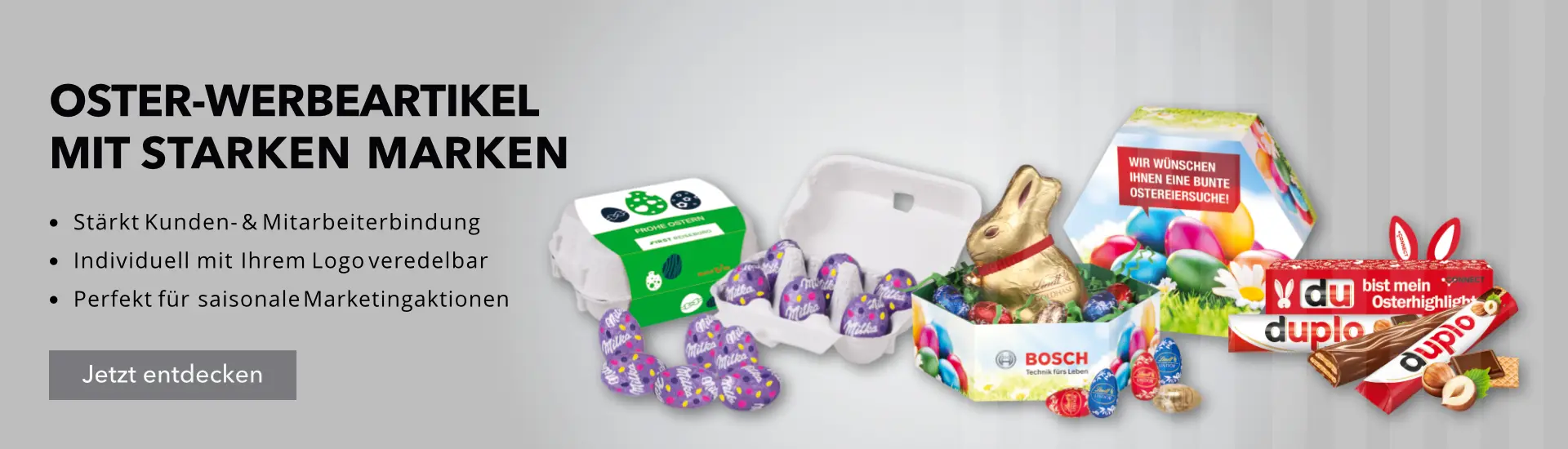Oster Werbeartikel und Werbegeschenke mit Logo bedrucken – saisonale Giveaways zu Ostern bei Werbeartikelhandel
