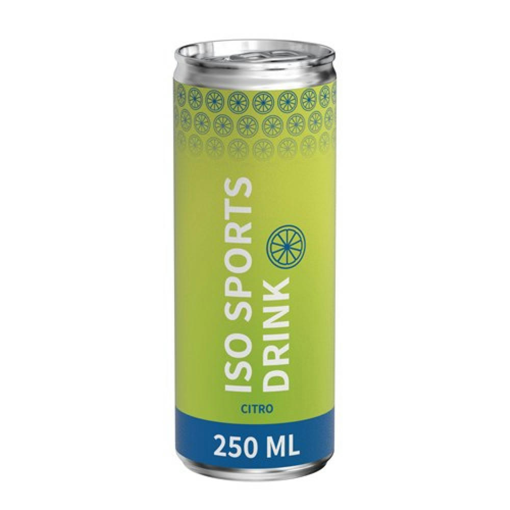 250 ml Iso Sports Drink Citro - Body Label Werbeartikel