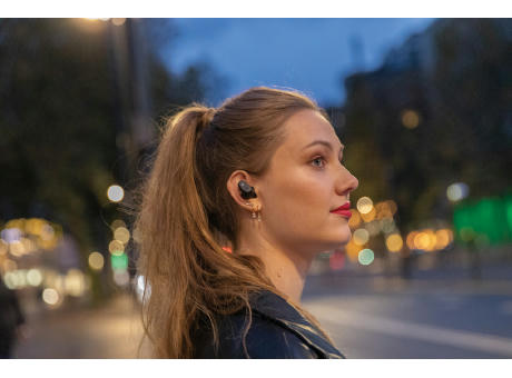 Urban Vitamin Gilroy Hybrid ANC und ENC Ohrhörer Werbeartikel