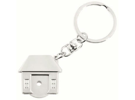 Product image Metmaxx® EK-Chiphalter "House" silber Werbeartikel