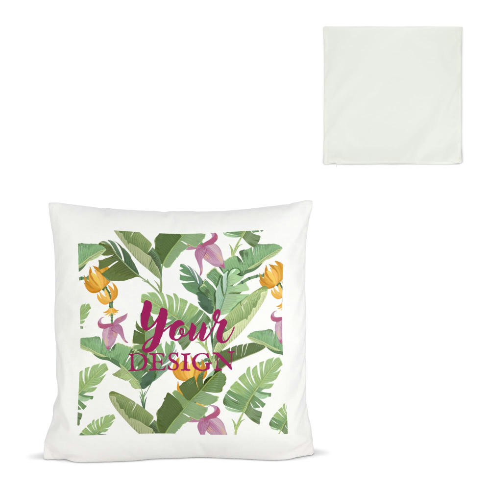 Kissenbezug aus Plüsch & Kissen 40x40 cm Sublimation Werbeartikel