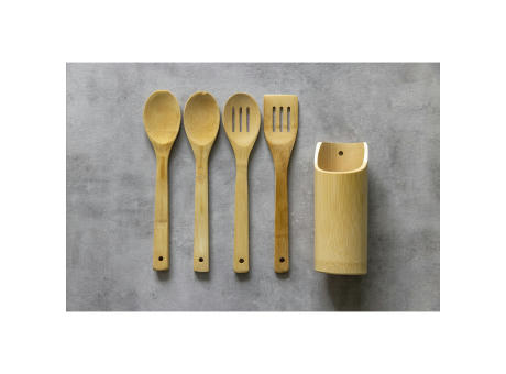 Bamboo Cooking Set Küchenset Werbeartikel