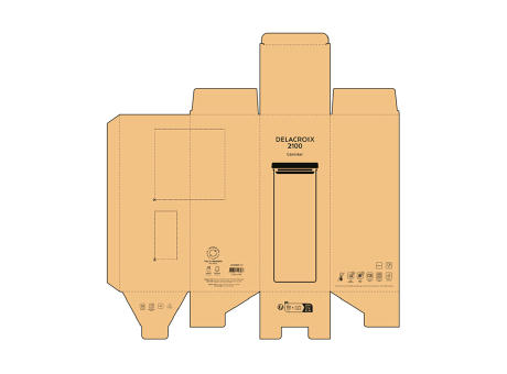 Delacroix 2100 Vorratsbehälter Borosilikat Glas 2130 ml  Werbeartikel