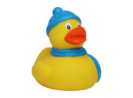 Quietsche-Ente Winter Werbeartikel