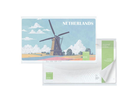 Product image rPET GripCleaner® 4in1 Mousepad 28x16 cm, All-Inclusive-Paket Werbeartikel