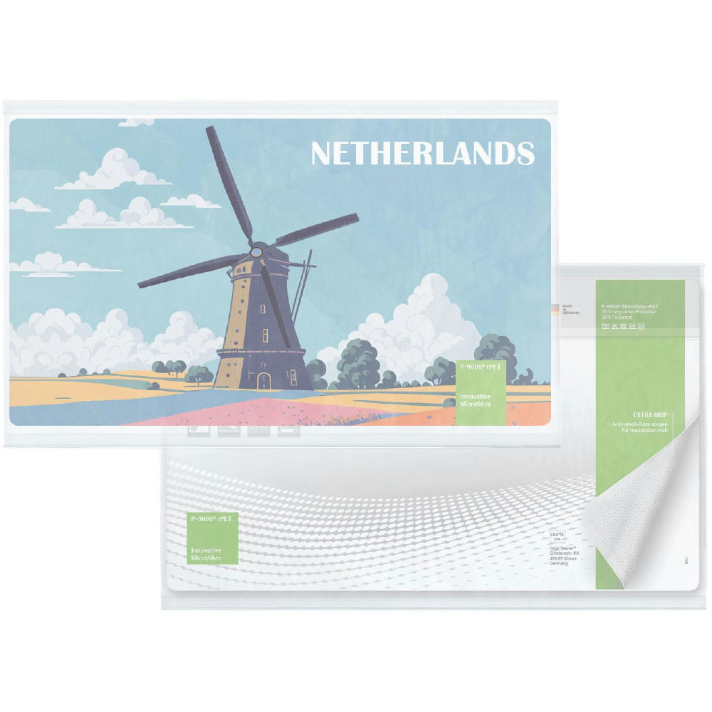 Product image rPET GripCleaner® 4in1 Mousepad 28x16 cm, All-Inclusive-Paket Werbeartikel