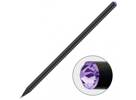 Bleistift, Kristall-Bleistift mit Preciosa® Kristall  bedrucken