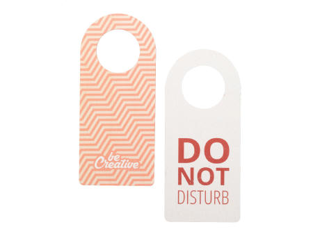 Individueller Türhänger Disturb Wood bedrucken