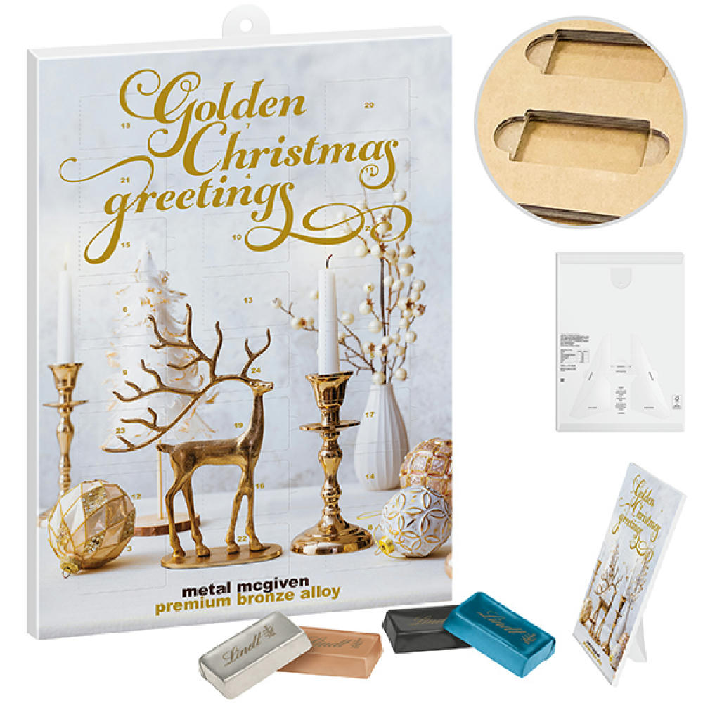 Product image Lindt-Naps Adventskalender – PAPIER Werbeartikel