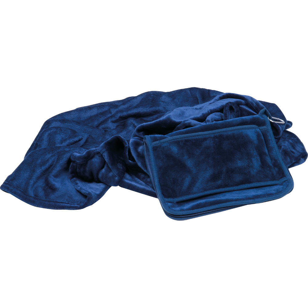 Product image 2 in 1 Kuscheldecke mit Kissen Werbeartikel