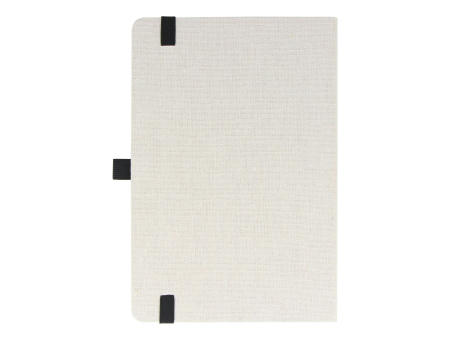 Notizbuch aus recycelter Baumwolle &amp; R-PET A5 Werbeartikel