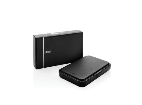 Swiss Peak Travel-Case aus RCS rec. PU mit 3-in-1-Charger Werbeartikel