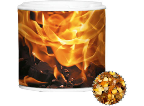 Product image Gewürzmischung Feuer und Flamme, ca. 25g, Gewürzpappstreuer Werbeartikel