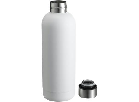 GRIP pulverbeschichtete 550 ml Edelstahl-Thermosflasche Werbeartikel
