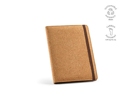 Kafka A5 Mappe Kork 64 Seiten Werbeartikel