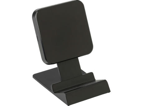 Drahtloses Ladegerät aus Kunststoff James Werbeartikel