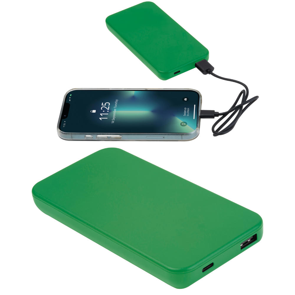 Recycelte Powerbank 10.000 mAh PRESTON Werbeartikel