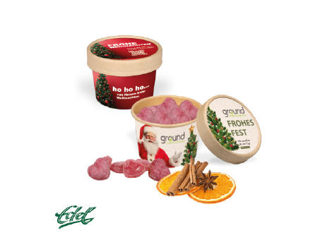 Product image Glühweinherzen Paperbox Werbeartikel