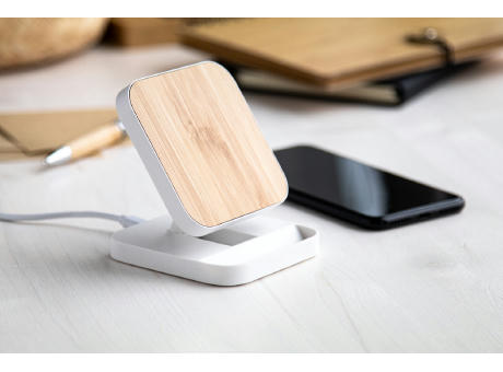 Wireless-Charger/Handyhalter Rabso Werbeartikel