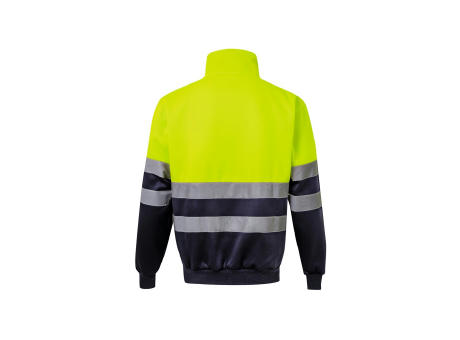 VL THOR. Zweifarbiges Sweatshirt (300g/m²) aus Polyester-Fleece (100%) bedrucken