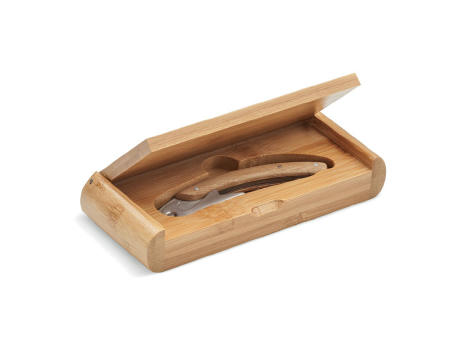 Product image Kellnermesser Bambus Werbeartikel