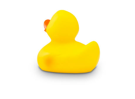 Werbeente Rennente Ralf Mini, ca. 6 cm Werbeartikel