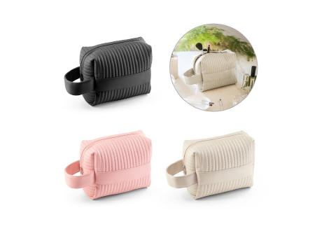 Product image GILI. Kulturbeutel aus PU (21% recyceltes PU und 30% recyceltes Polyester) bedrucken