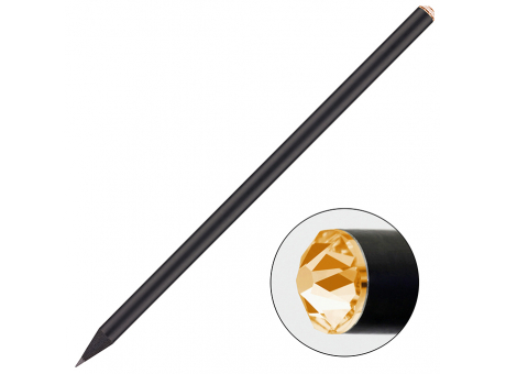 schwarz, Kristall apricot