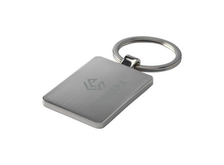 Bamboo Key Rectangle Schlüsselanhänger Werbeartikel