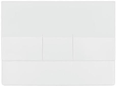 CreativDesign® Wagenpapiertasche "Folie4" Normalfolie weiß Werbeartikel