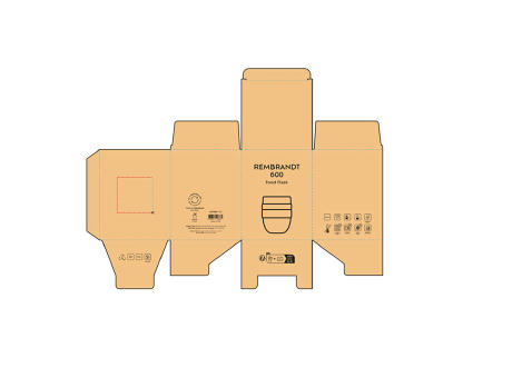 Rembrandt 600 Lunchbecher recy. Edelstahl 580 ml  Werbeartikel