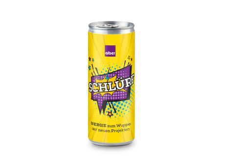 Promo Energy - Energy drink - Folien-Etikett, 250 ml Werbeartikel