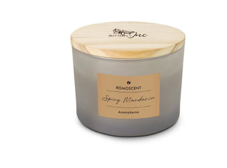 ROMOSCENT® Aromakerze Spicy Mandarin Werbeartikel