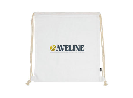 PromoColour GRS Recycled Cotton Backpack (150 g/m²) bedrucken