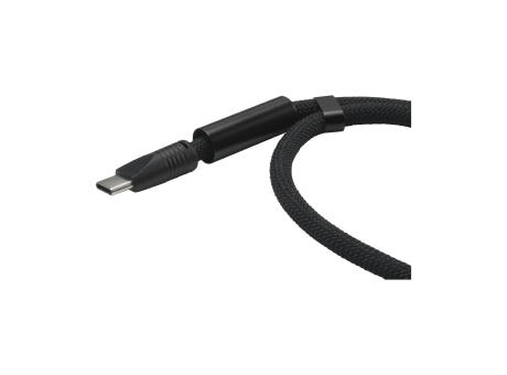 Wrist Lanyard 2-in-1 GRS RPET Load & Sync USB Cable Werbeartikel