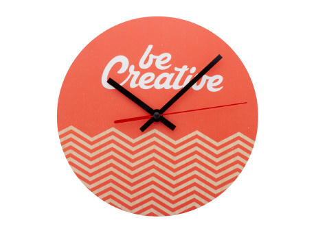 Inidividuelle Wanduhr BeTime Wood D Werbeartikel