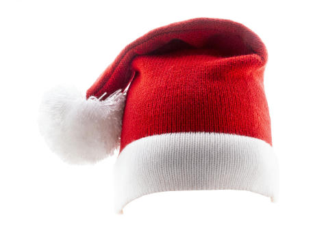 gestrickte Weihnachtsmütze Babbo Werbeartikel