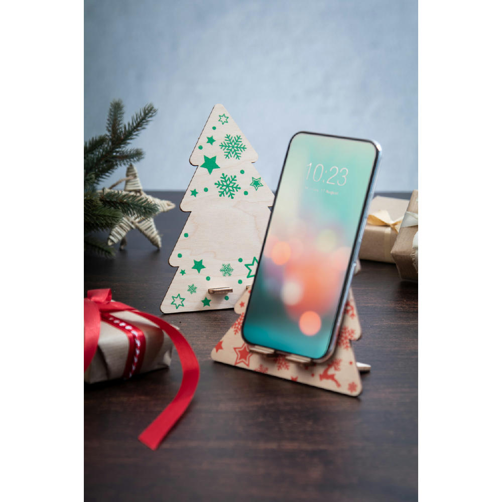 Handyhalter Weihnachtsbaum Vallvik Werbeartikel