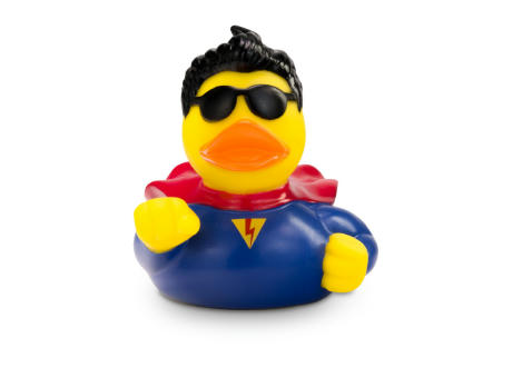 Werbeente Superduck mit Blitz Werbeartikel