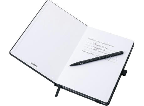 TROIKA Notizblock BLACK SLIMPAD A5 Werbeartikel