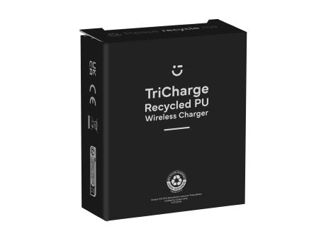 TriCharge Recycled PU Wireless Charger Ladegerät bedrucken