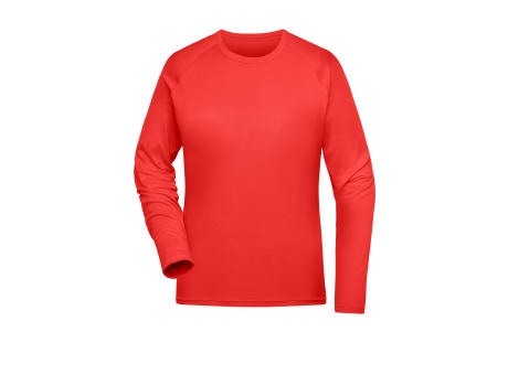 Product image Ladies' Sports Shirt Long-Sleeved - Langarm Funktionsshirt aus recyceltem Polyester für Sport und Fitness Werbeartikel