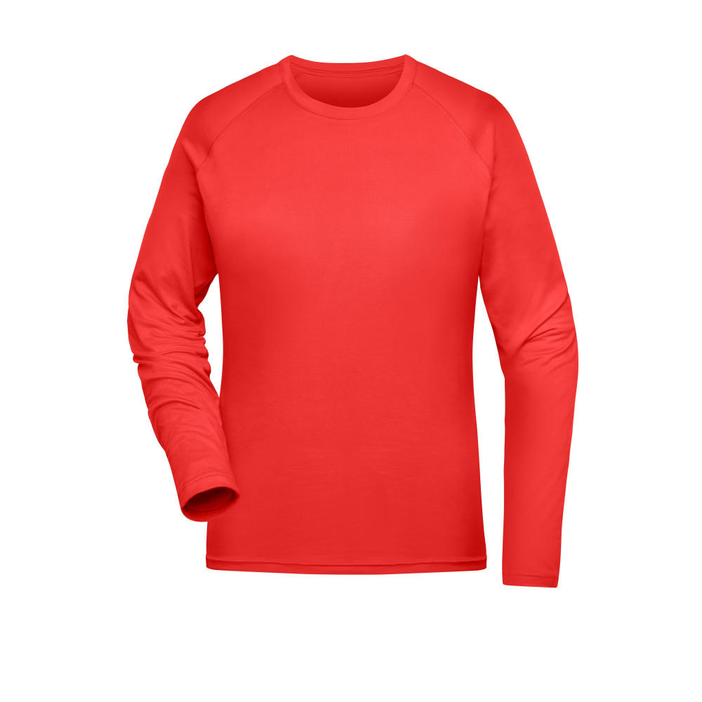 Product image Ladies' Sports Shirt Long-Sleeved - Langarm Funktionsshirt aus recyceltem Polyester für Sport und Fitness Werbeartikel