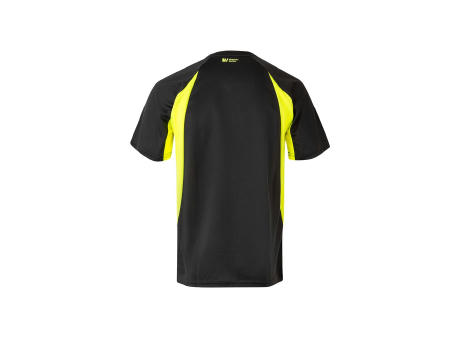 VL SLAYER. Zweifarbiges technisches T-Shirt mit Bird-Eye-Design (160 g/m²), aus Polyester (100%) Werbeartikel