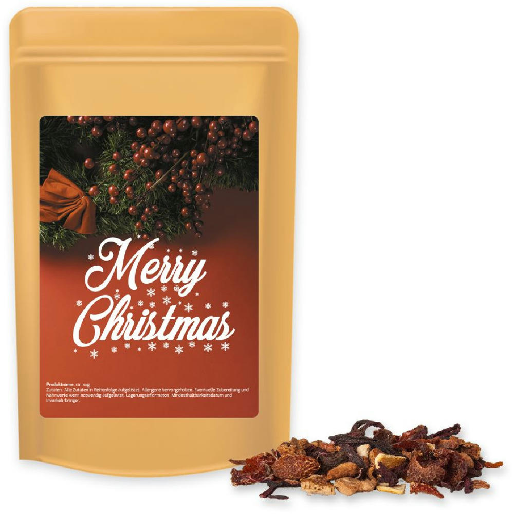 Product image Glühweingewürz fein, ca. 55g, Standbeutel Midi Werbeartikel