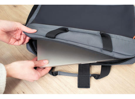 500D Zweifarbige Laptoptasche Seren bedrucken
